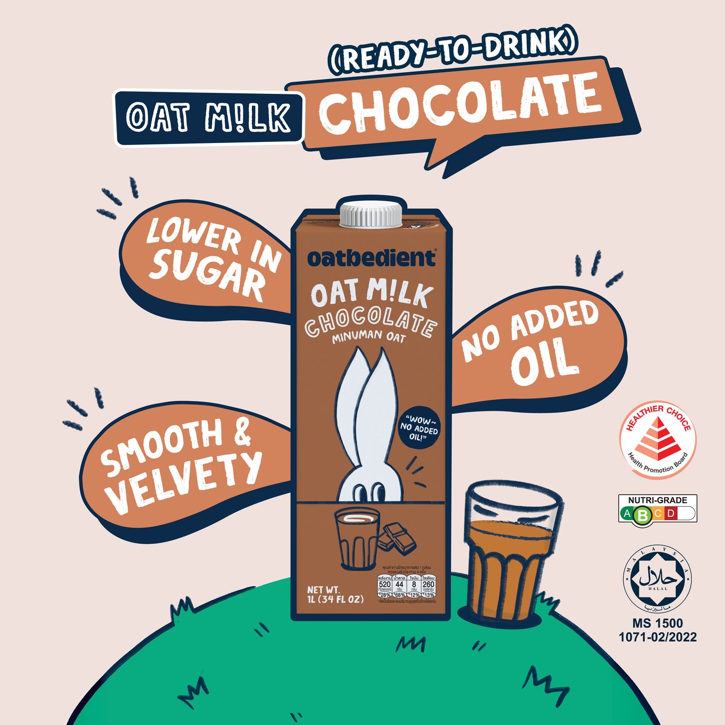 Oat M!lk Chocolate (1L)