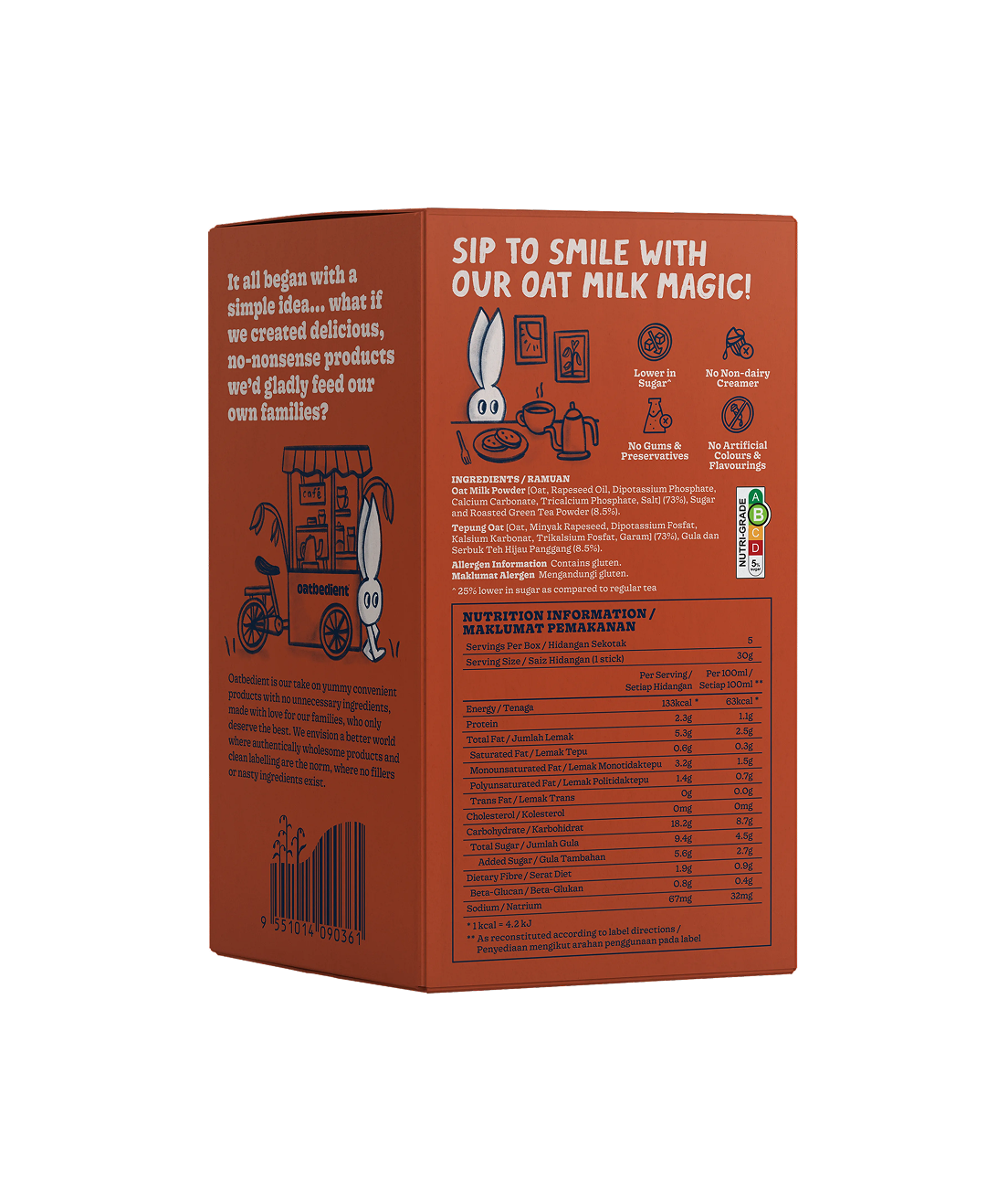 Oat Milk Hojicha