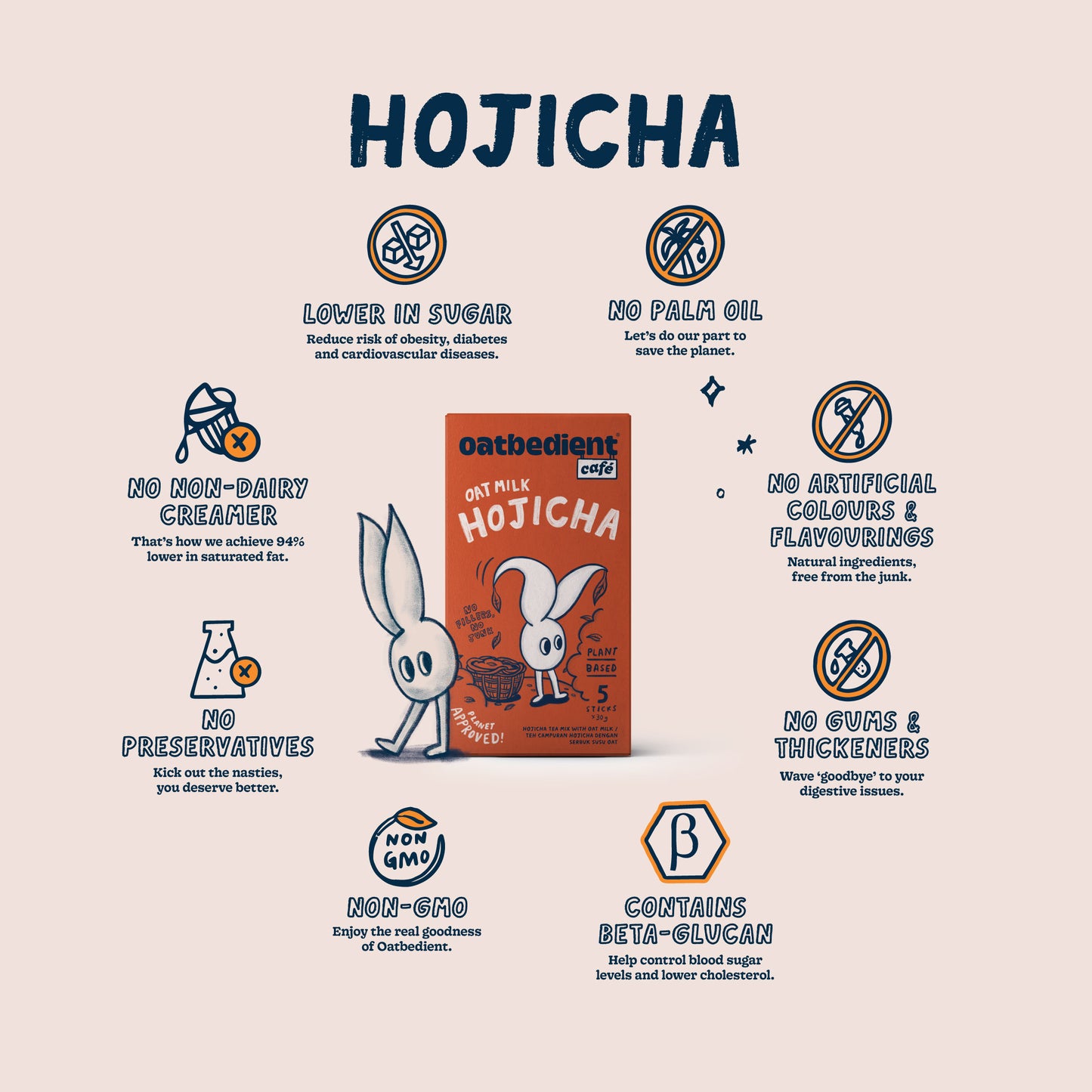 Oat Milk Hojicha benefits