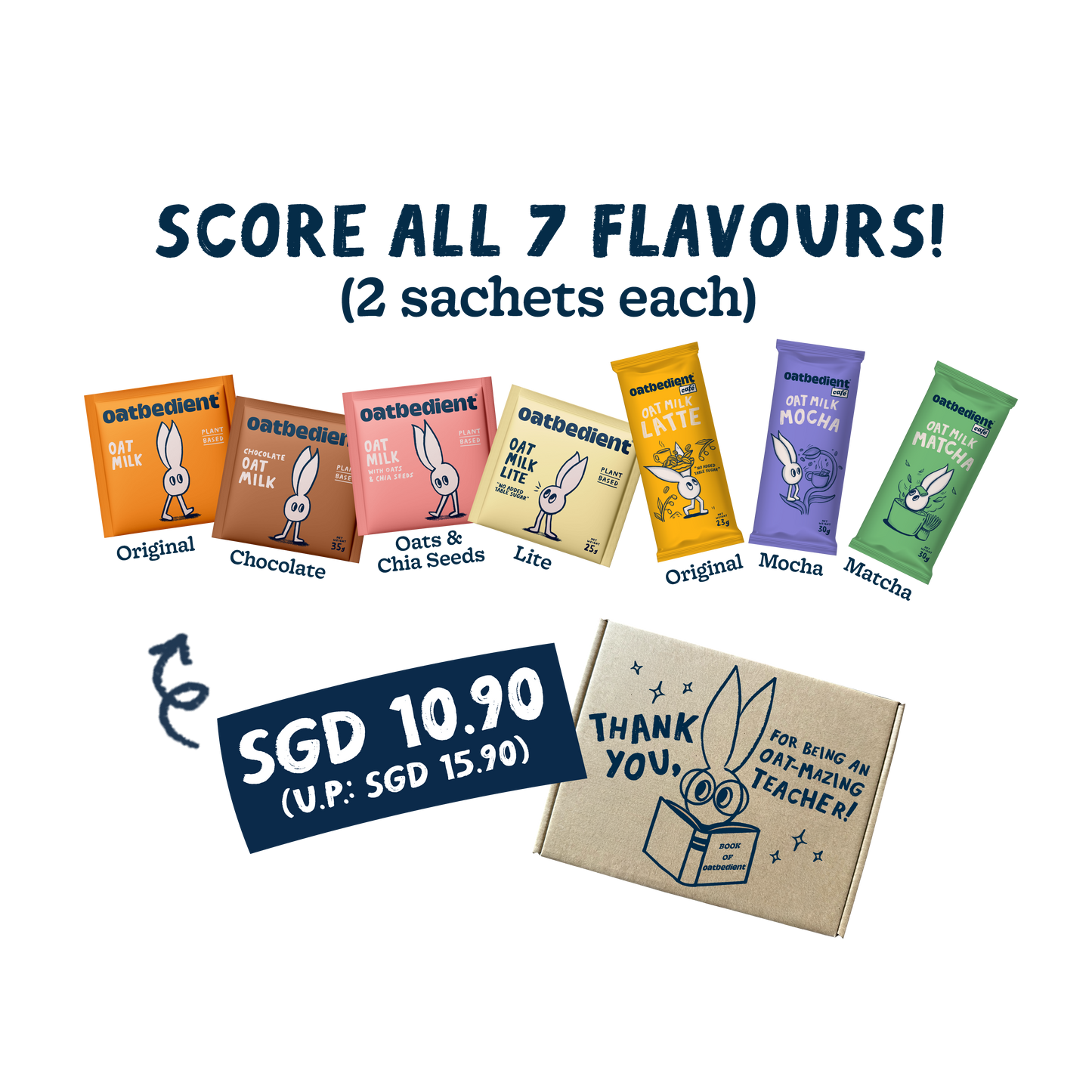 Teacher's Day Bundle: Oat Milk Flavours