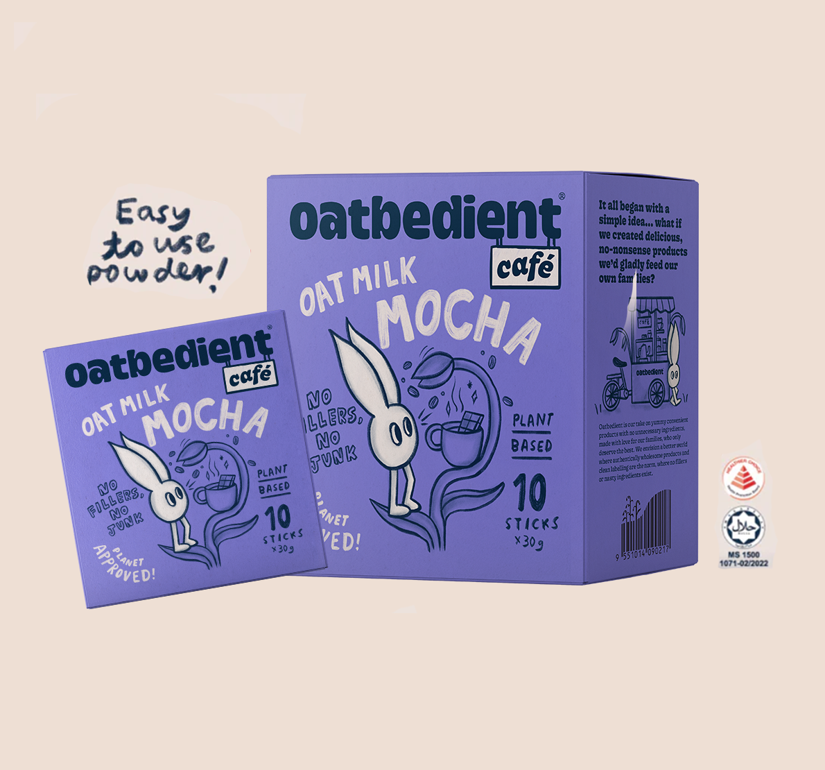 Oat Milk Mocha box and pack