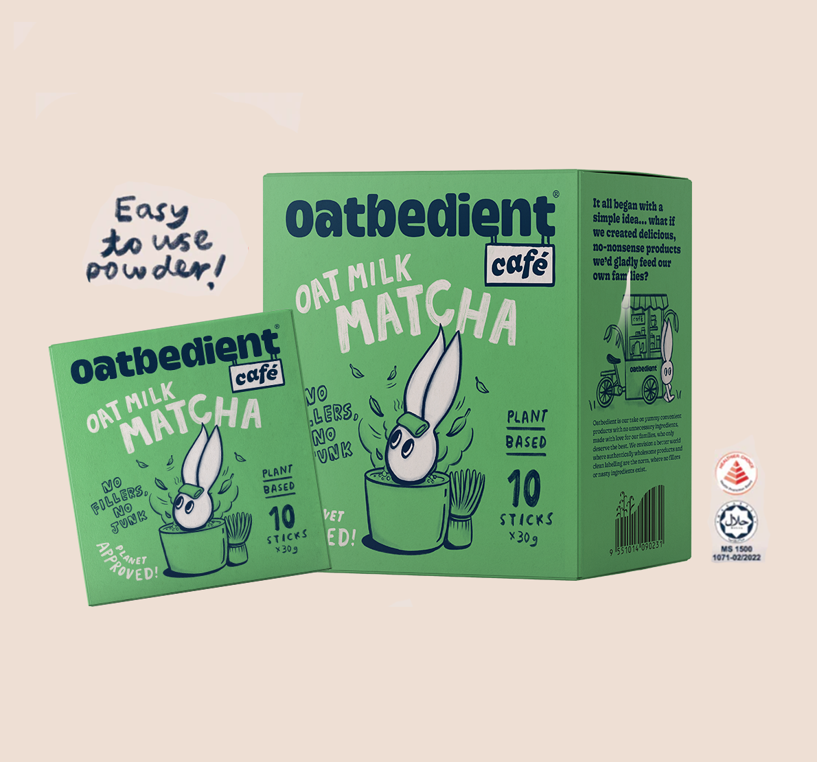 Oat Milk Matcha for a matcha latte