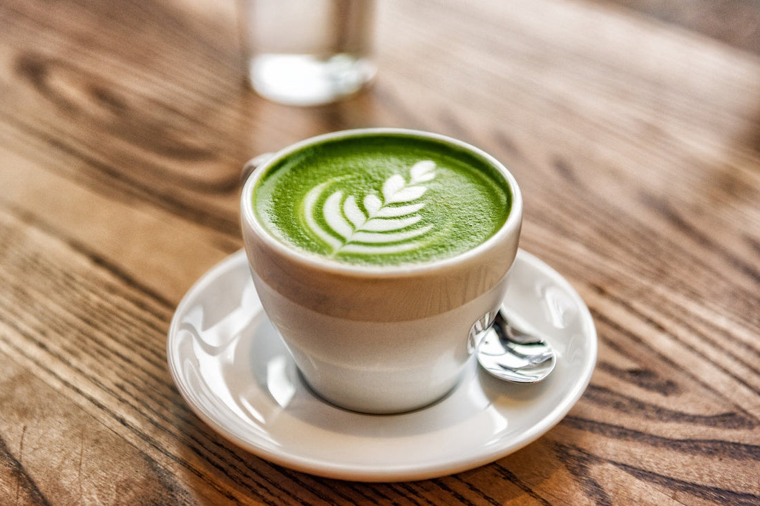 Matcha Latte with Oat Milk