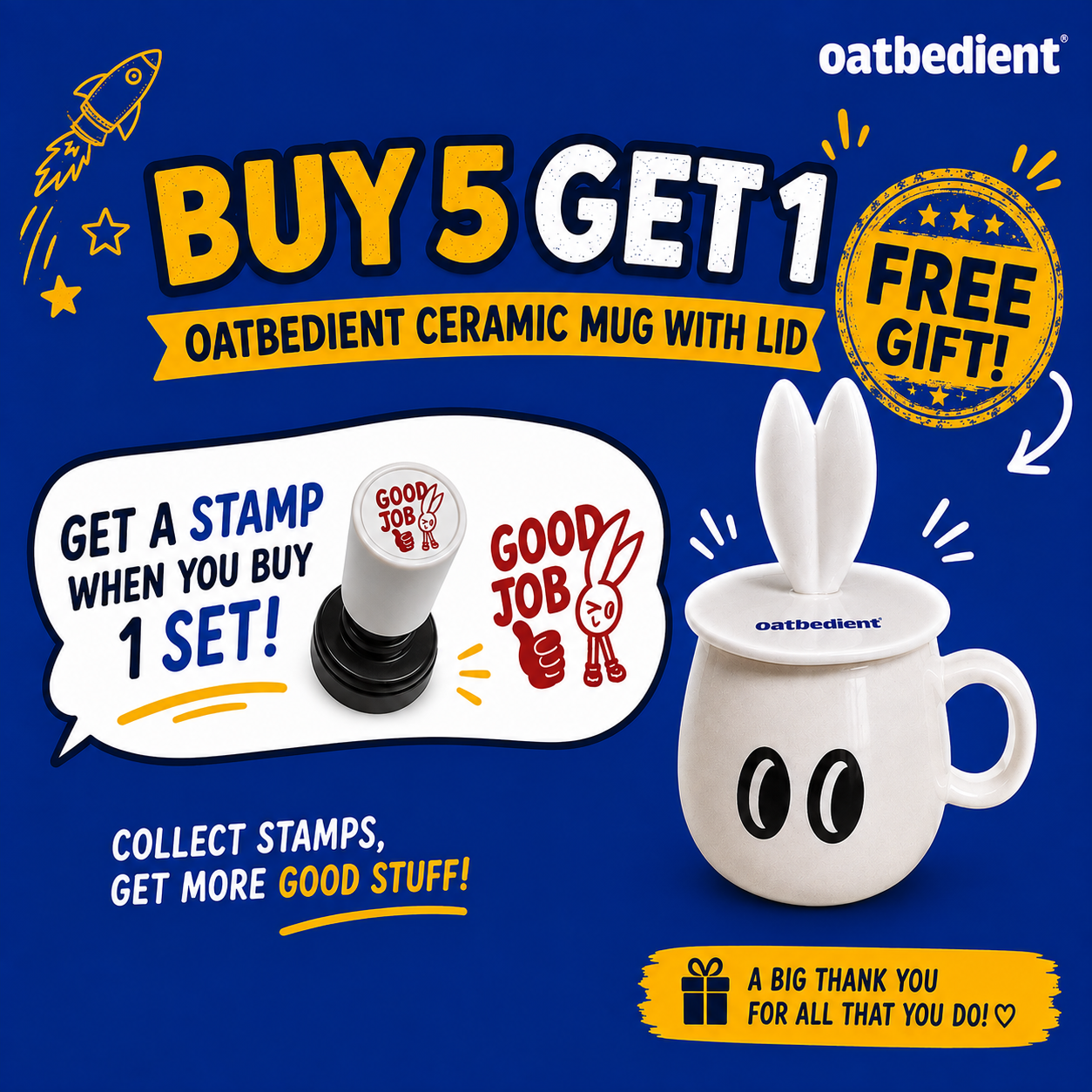 [Teacher's Day Exclusive Bundle] Oatbedient Oat Milk Powdered Series