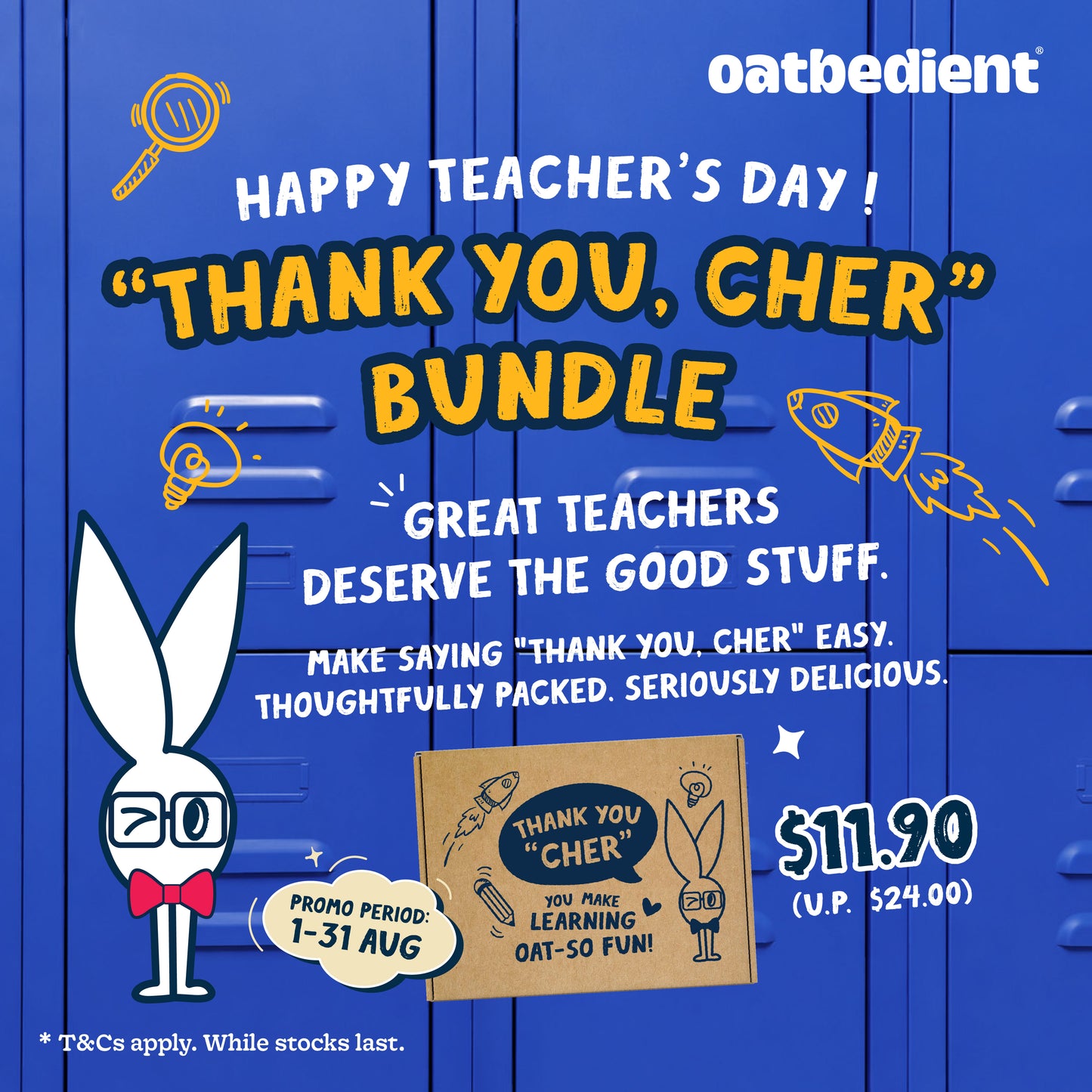 [Teacher's Day Exclusive Bundle] Oatbedient Oat Milk Powdered Series