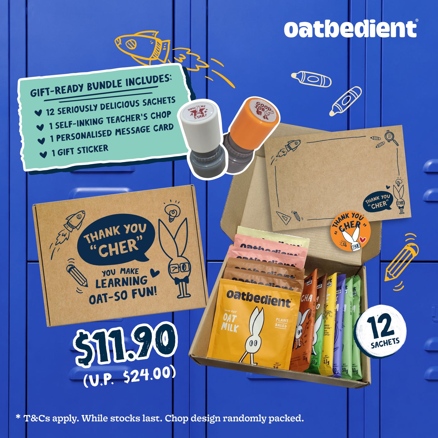 [Teacher's Day Exclusive Bundle] Oatbedient Oat Milk Powdered Series