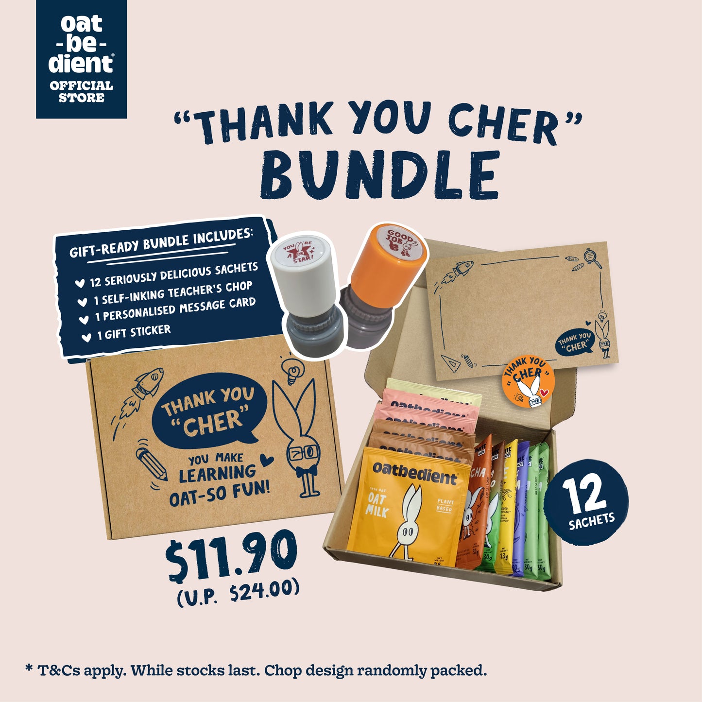 [Teacher's Day Exclusive Bundle] Oatbedient Oat Milk Powdered Series