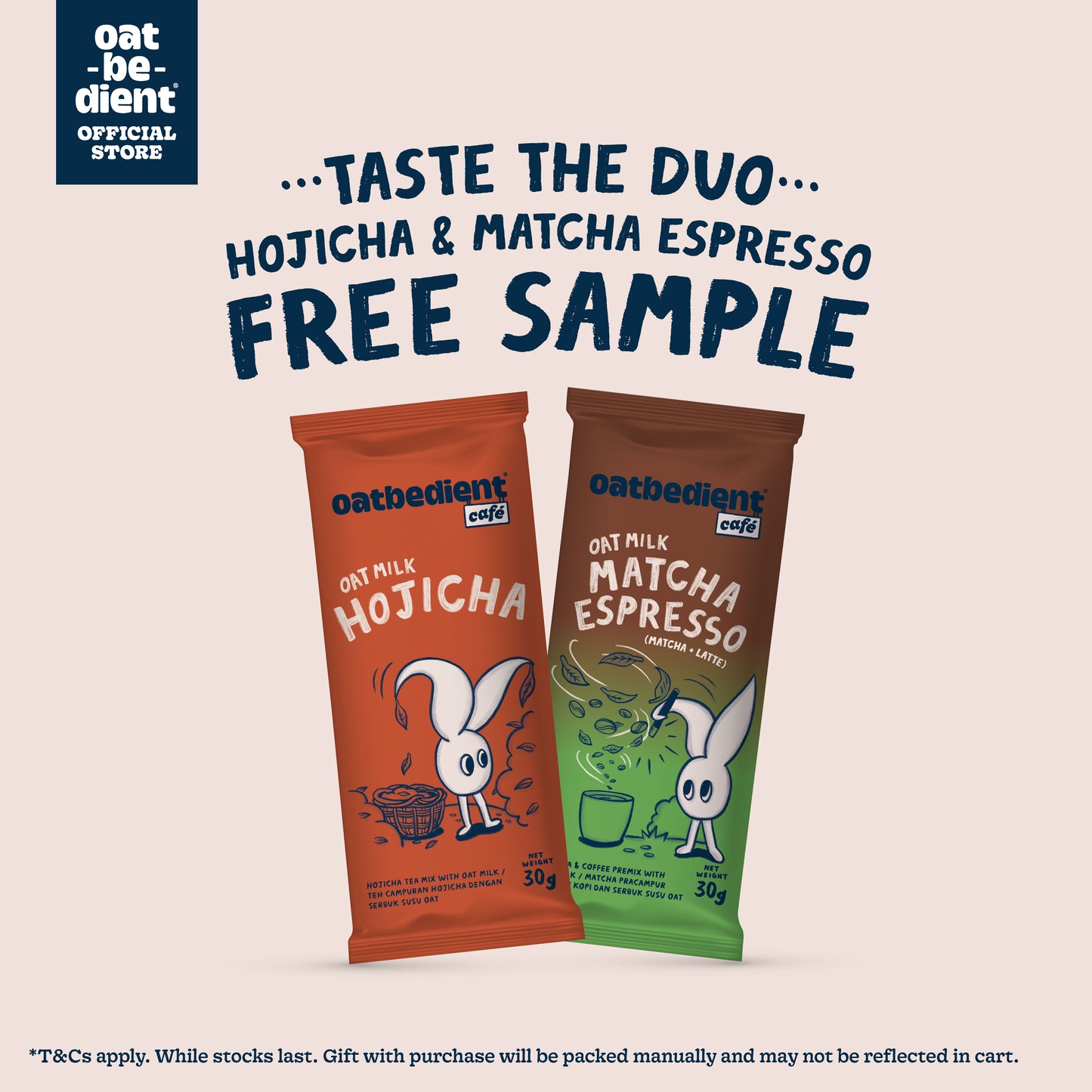 [GWP] Hojicha & Matcha Espresso Duo Sample Pack (1 Stick Each)