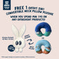 GIFT - Oatdit 2in1 Convertible Neck Pillow Plushie (RANDOM Design)
