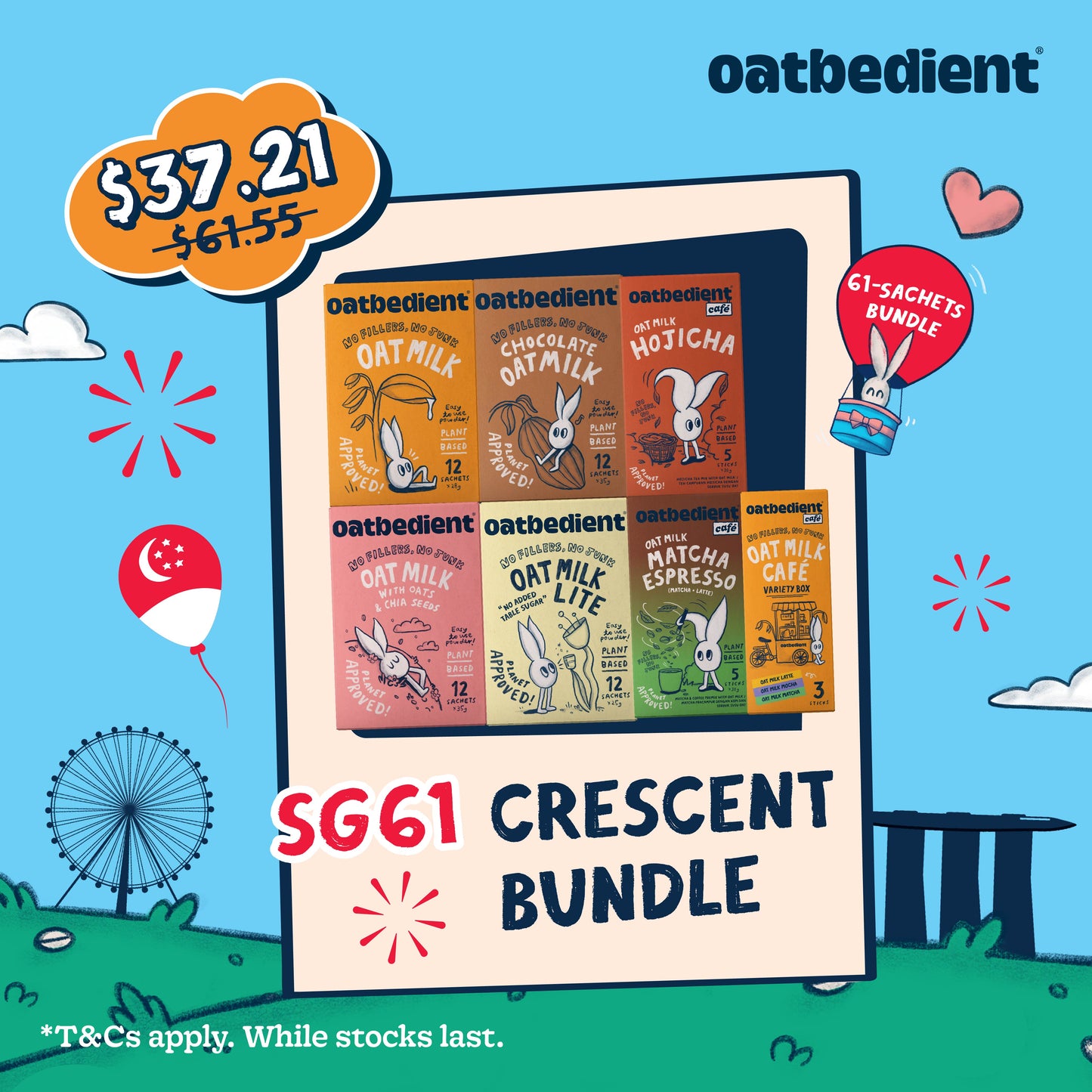 SG61 Exclusive Bundles - Only 61¢ per cup!
