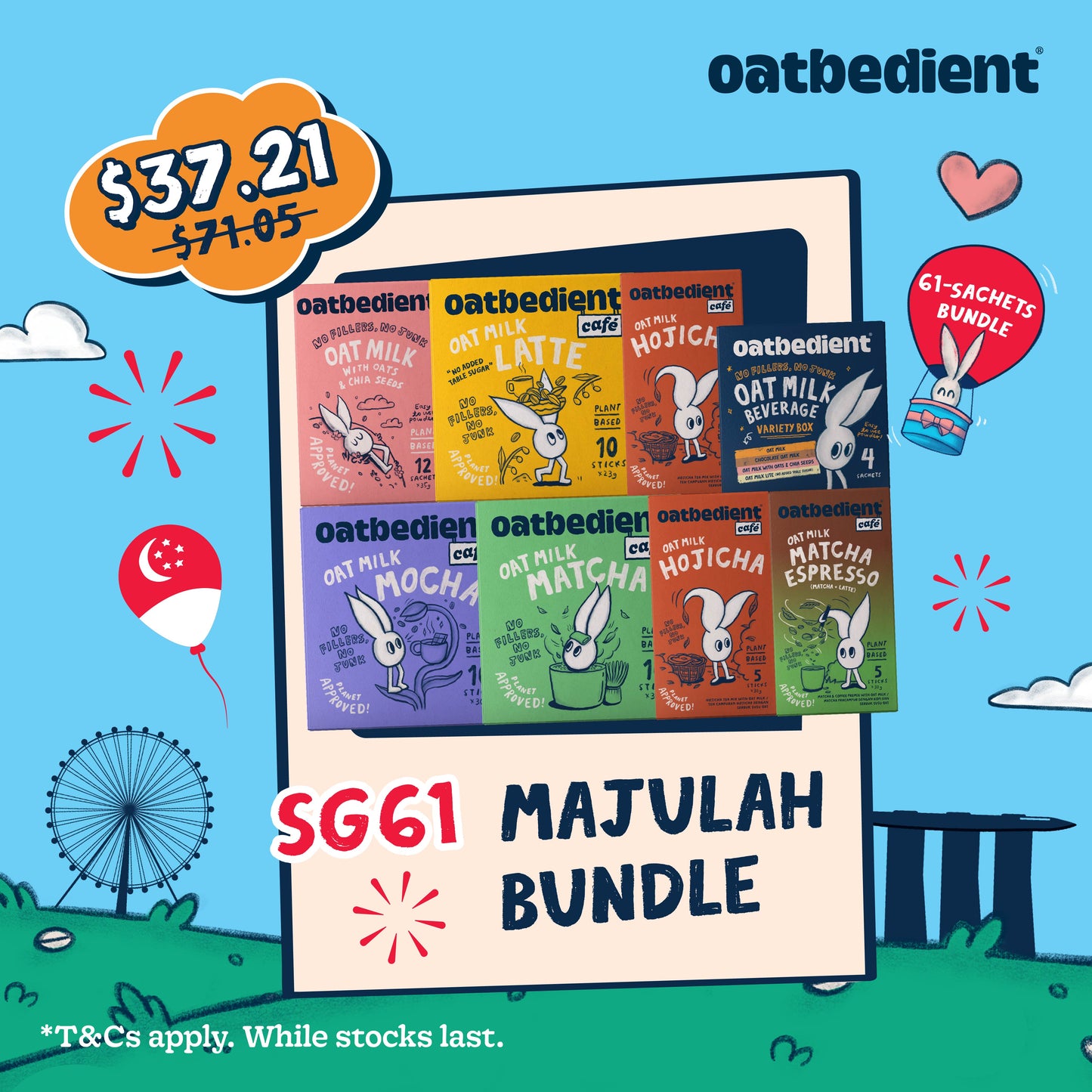 SG61 Exclusive Bundles - Only 61¢ per cup!