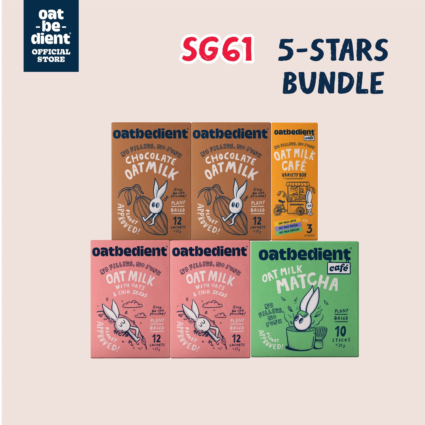 SG61 Exclusive Bundles - Only 61¢ per cup!