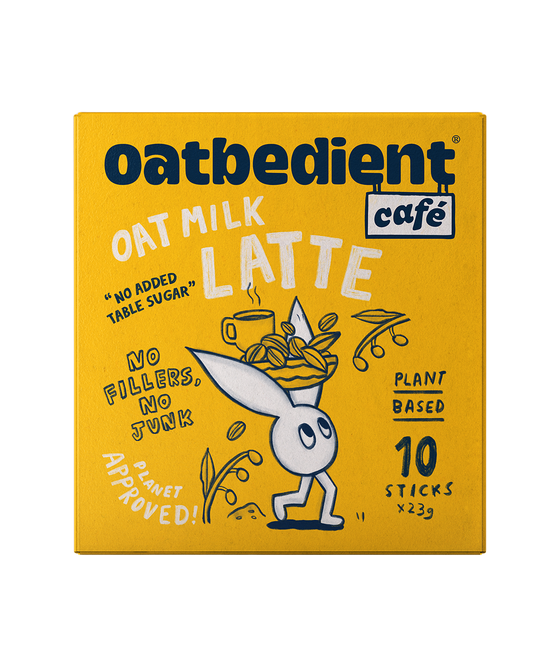 Oat Milk Latte box and sachet