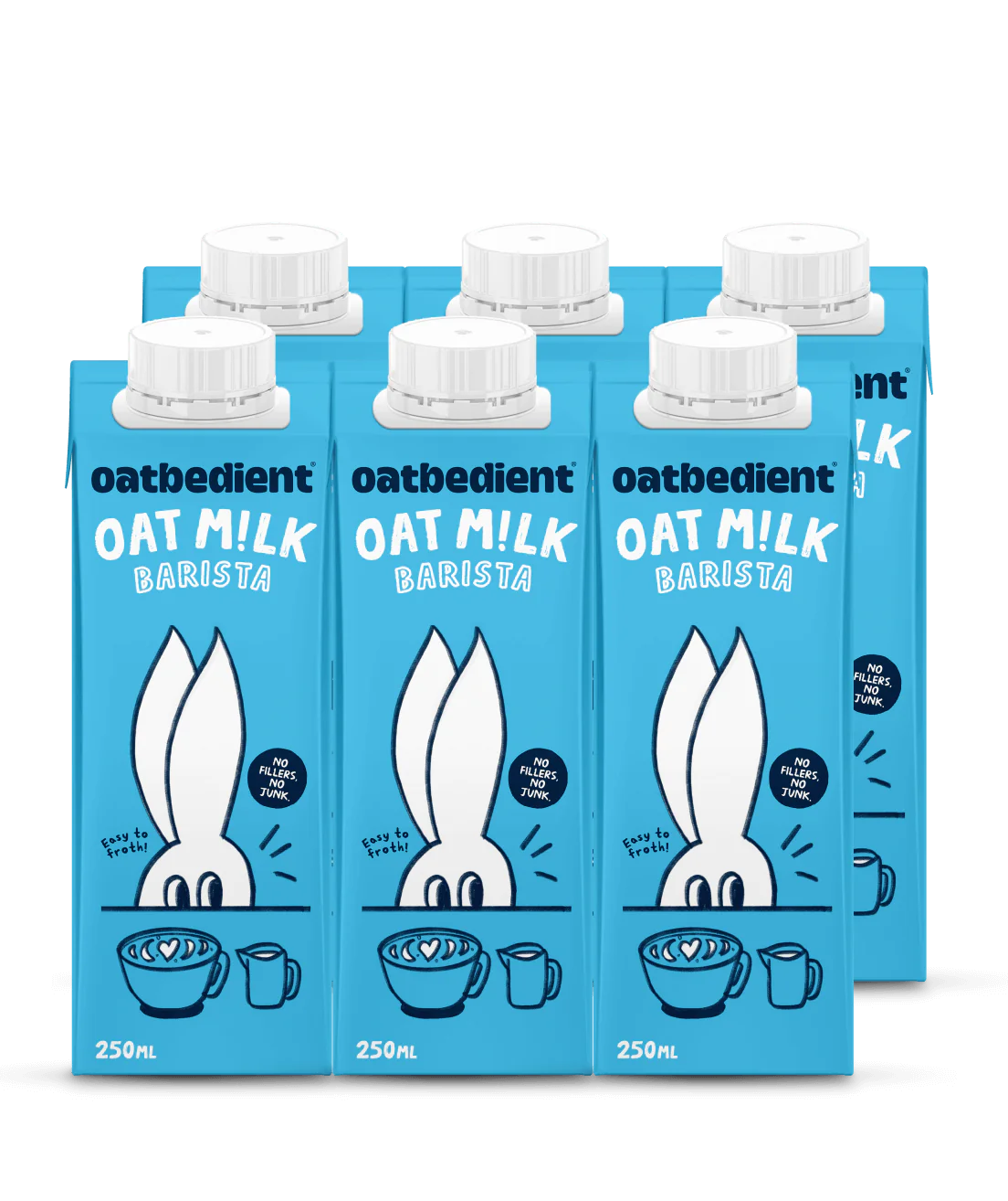 Oat Milk Barista in rows of 3 packs