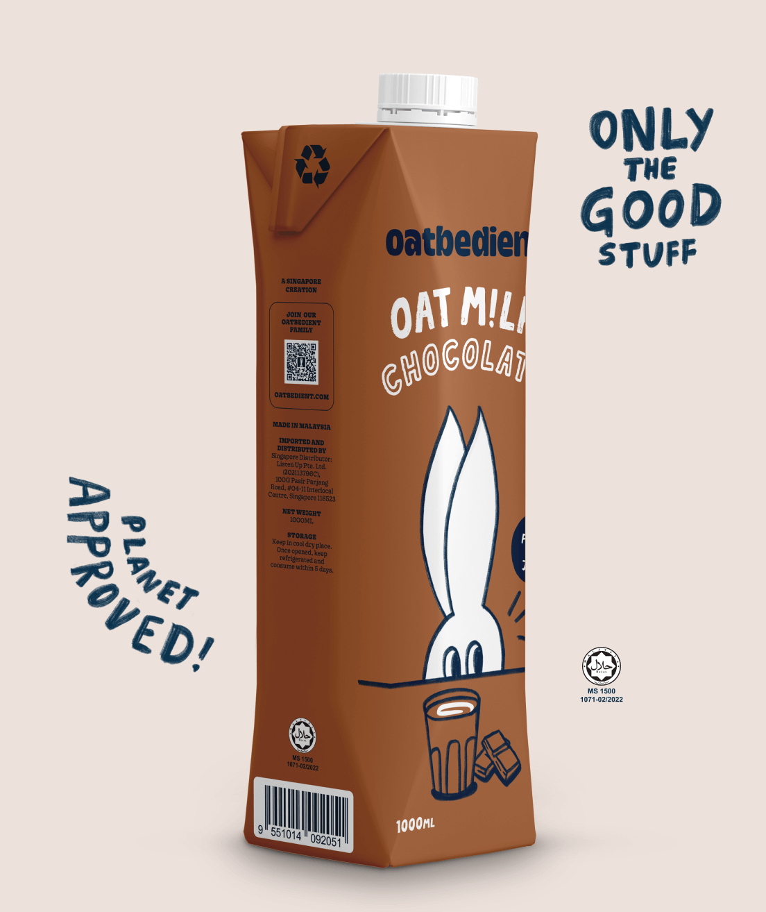 best oat milk chocolate by Oatbedient