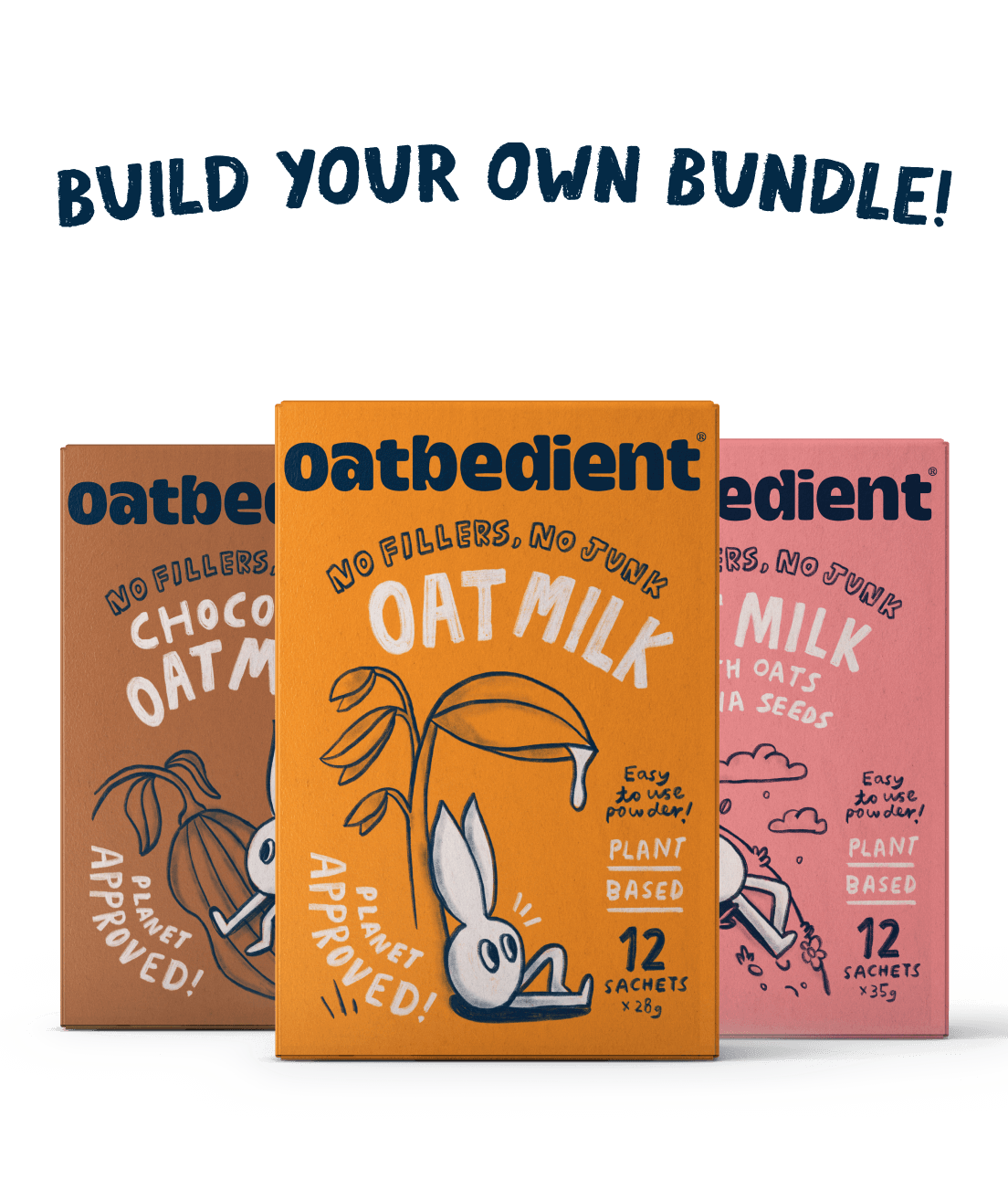 oat milk boxes in a bundle