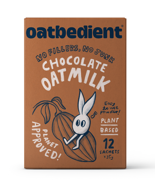 best oat milk singapore: Oatbedient Chocolate Oat Milk